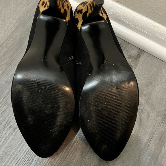 Nine West Leopard Suede Booties - Picture 5 of 6